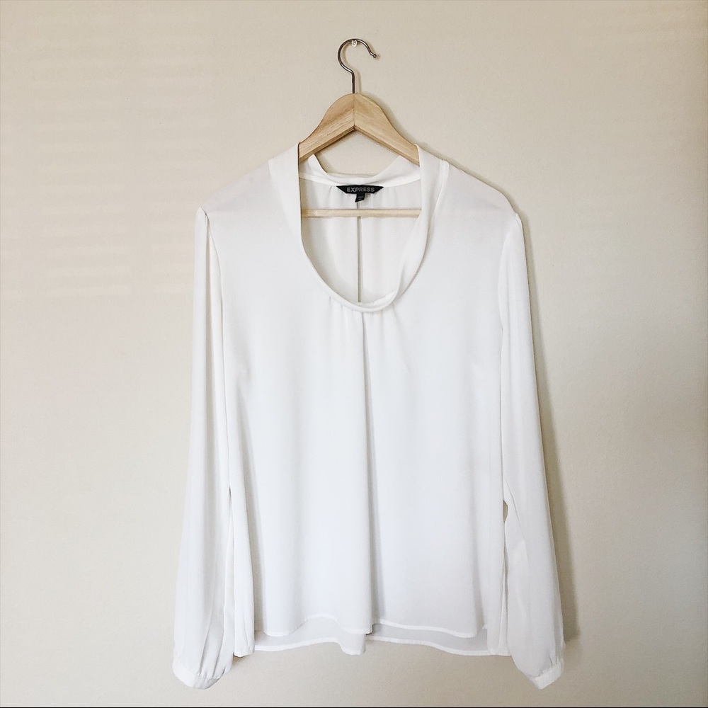 Express Cowl Neck Blouse